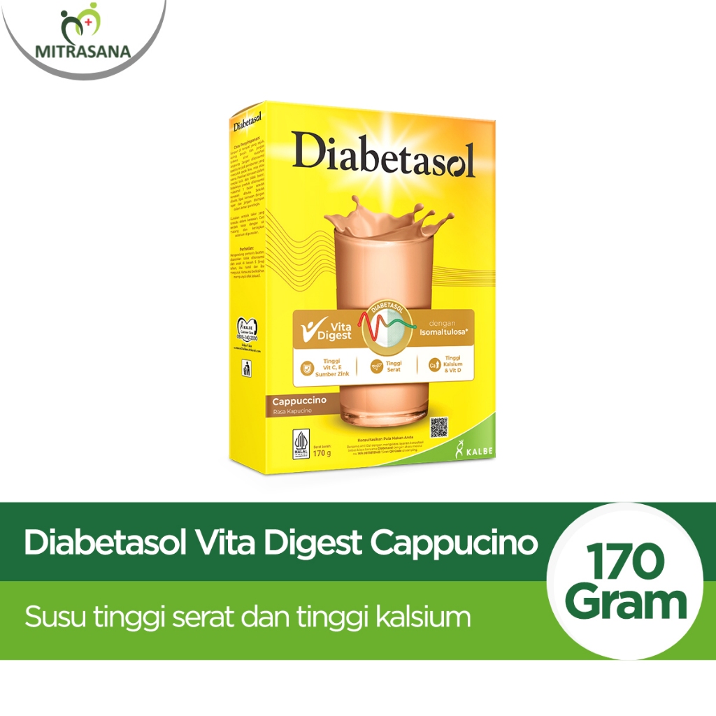 

Diabetasol Vita Digest Cappucino 170Gr