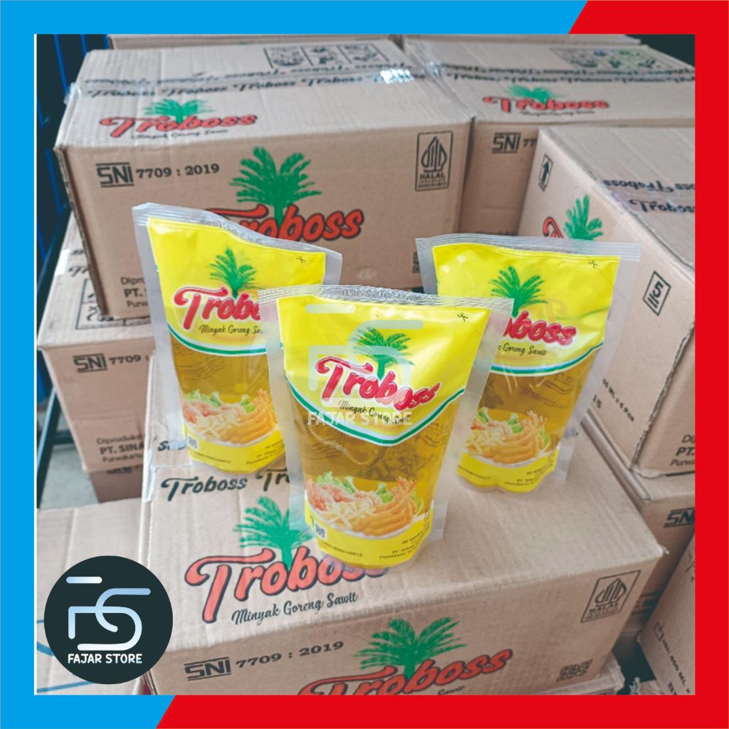 

Troboss minyak goreng ,800ml,400ml