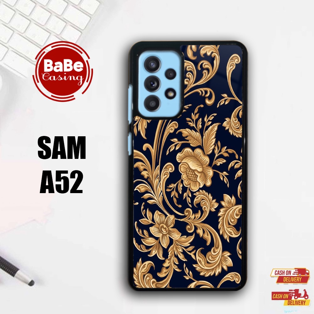 Case Samsung A52 Terbaru Bunga  Casing Samsung A52 Casing Hardcase Softcase Glosy Termurah Terlaris