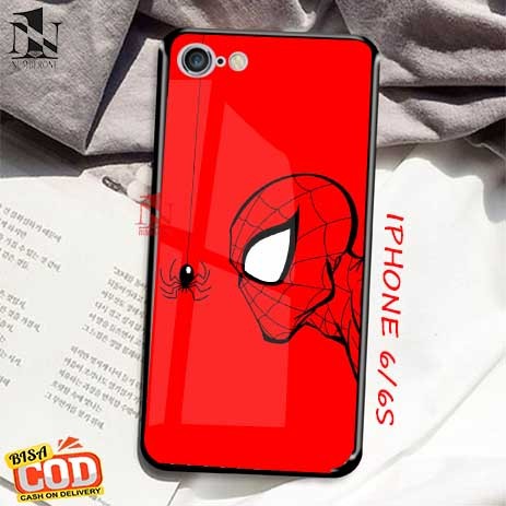 Case Iphone 6/6s  [spidermen] Aneka casing, case, kondom hp, custom case, case aesthetic case murah,