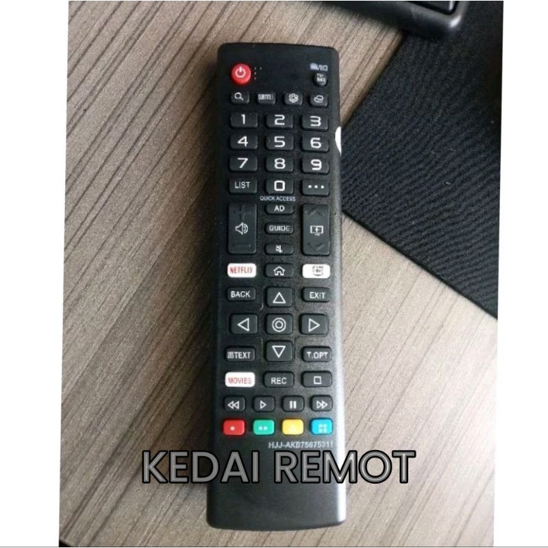REMOT LG SMART TV REMOT SMART TV LG AKB75675311