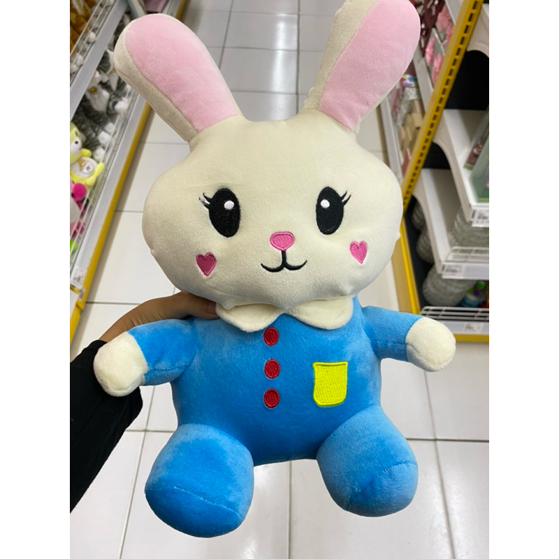 mr DIY Boneka Rabbit Baju Biru