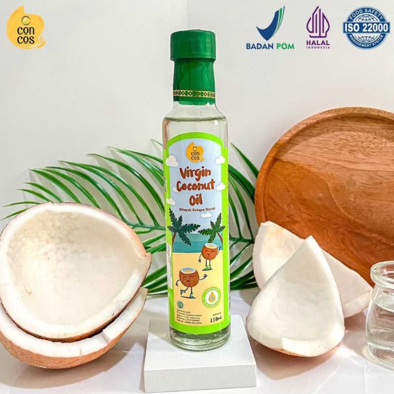 

Concos Virgin Coconut Oil - Minyak Kelapa Murni 100%