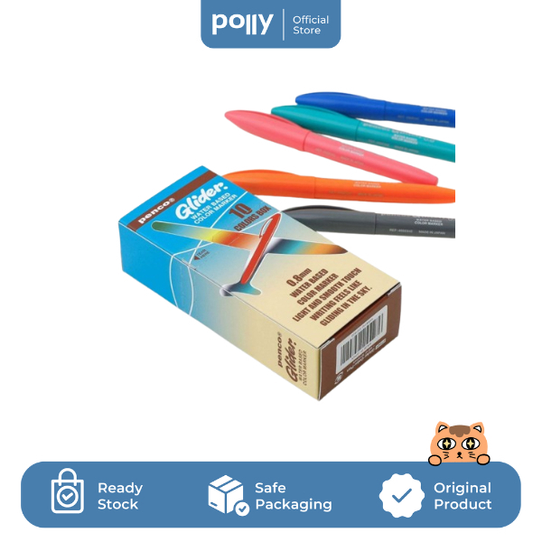

PENCO Glider Color Pen Set / Bolpoin Original