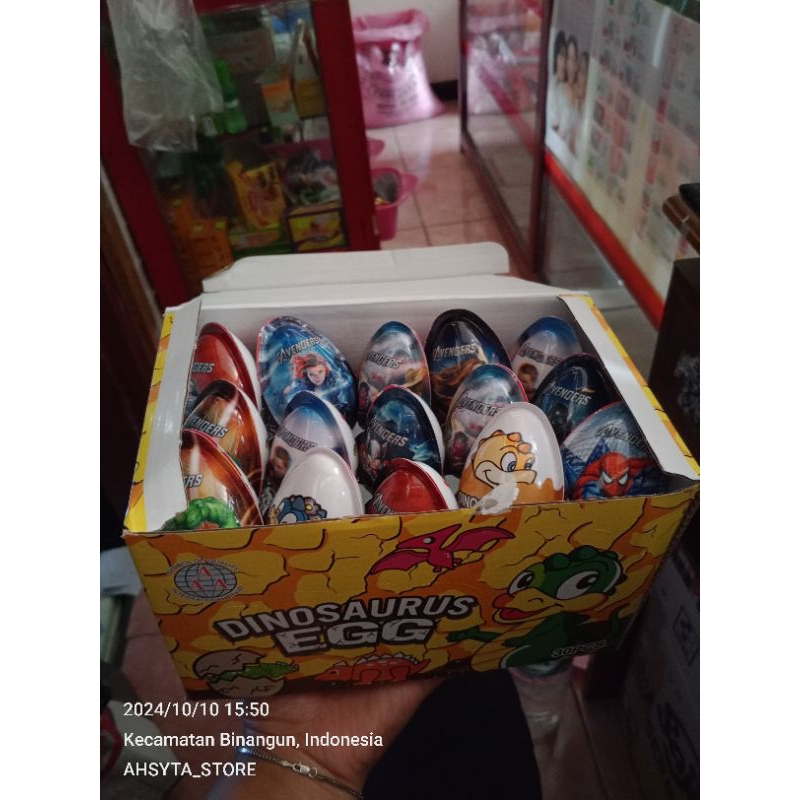 

DINOSAURUS EGG ROTI COKLAT BERHADIAH