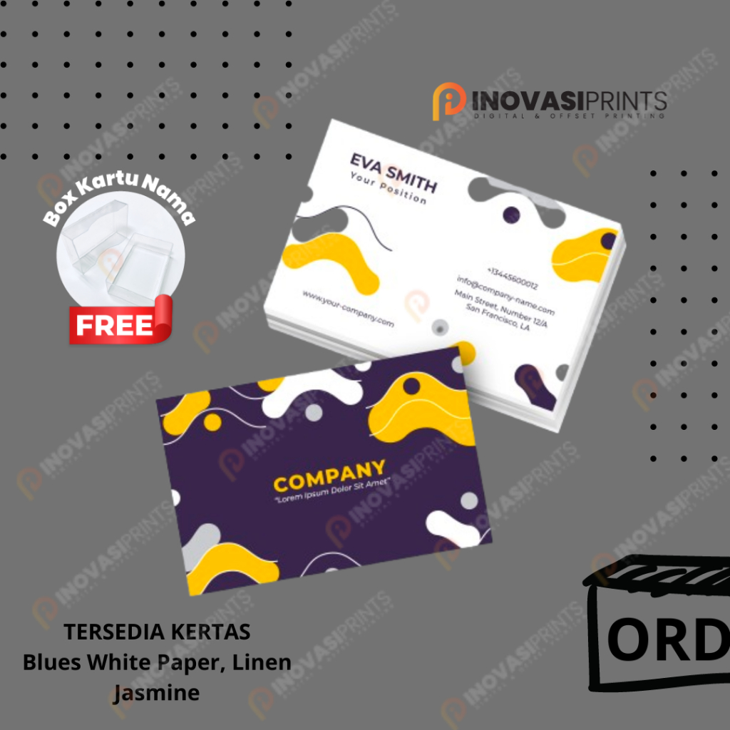 

Cetak Kartu Nama | Kartu Nama Custom Premium | Name Card Print I 1 HARI JADI