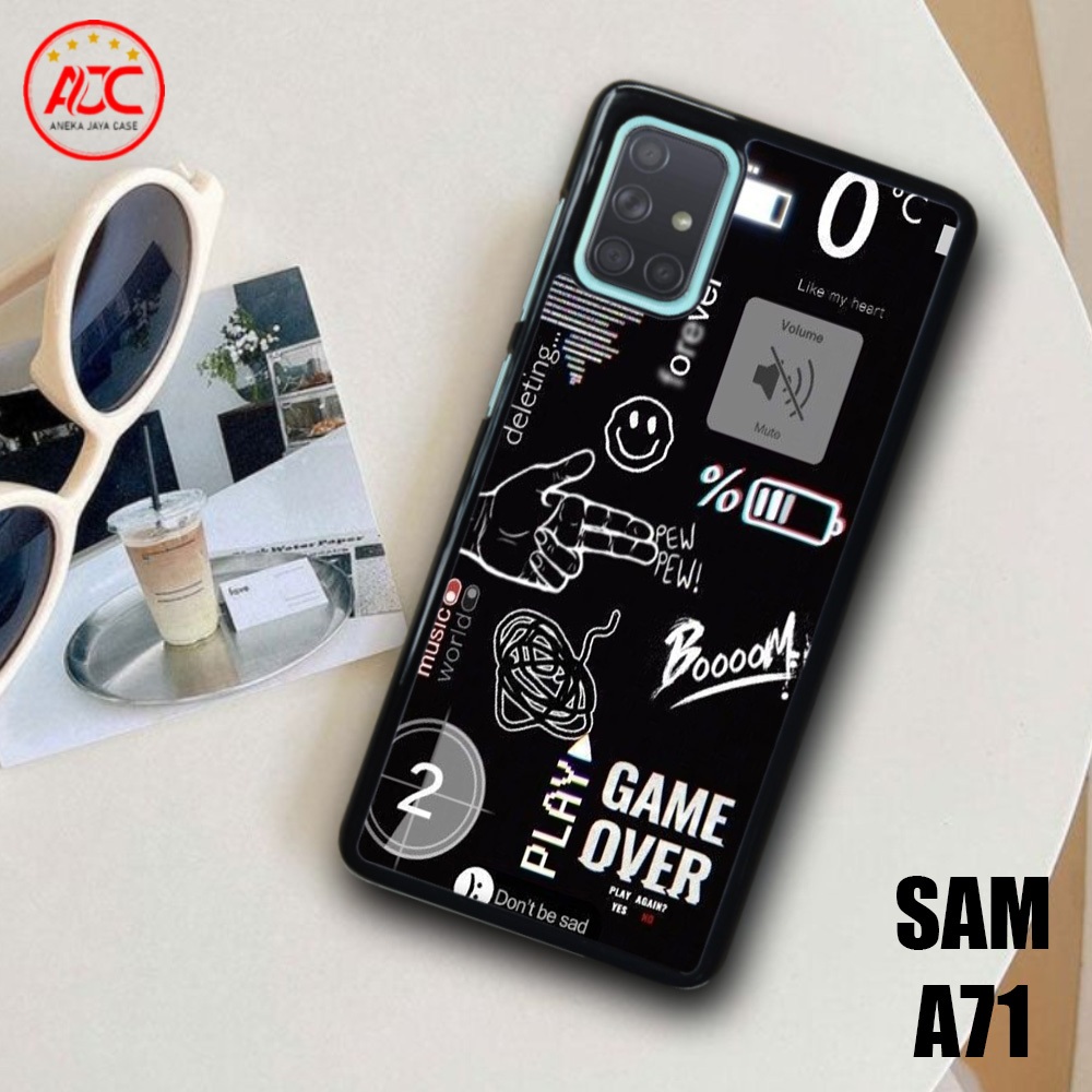 Case Samsung A71 Terbaru Abstrak Casing Samsung A71Terlaris Casing Hardcase Sofcase Glosy Termurah