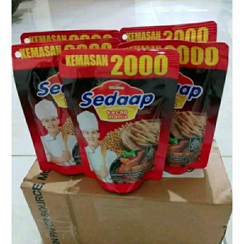 

6 pcs Kecap Sedap Kecap Manis Kemasan 2000an(85gr