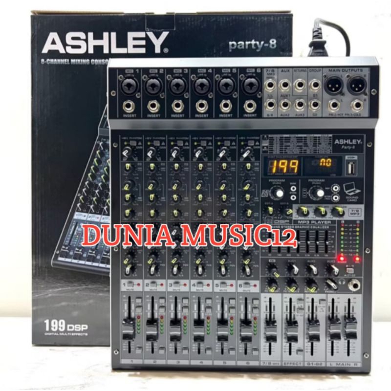 Mixer Ashley Party 8 Original Mixer Ashley 8 Channel