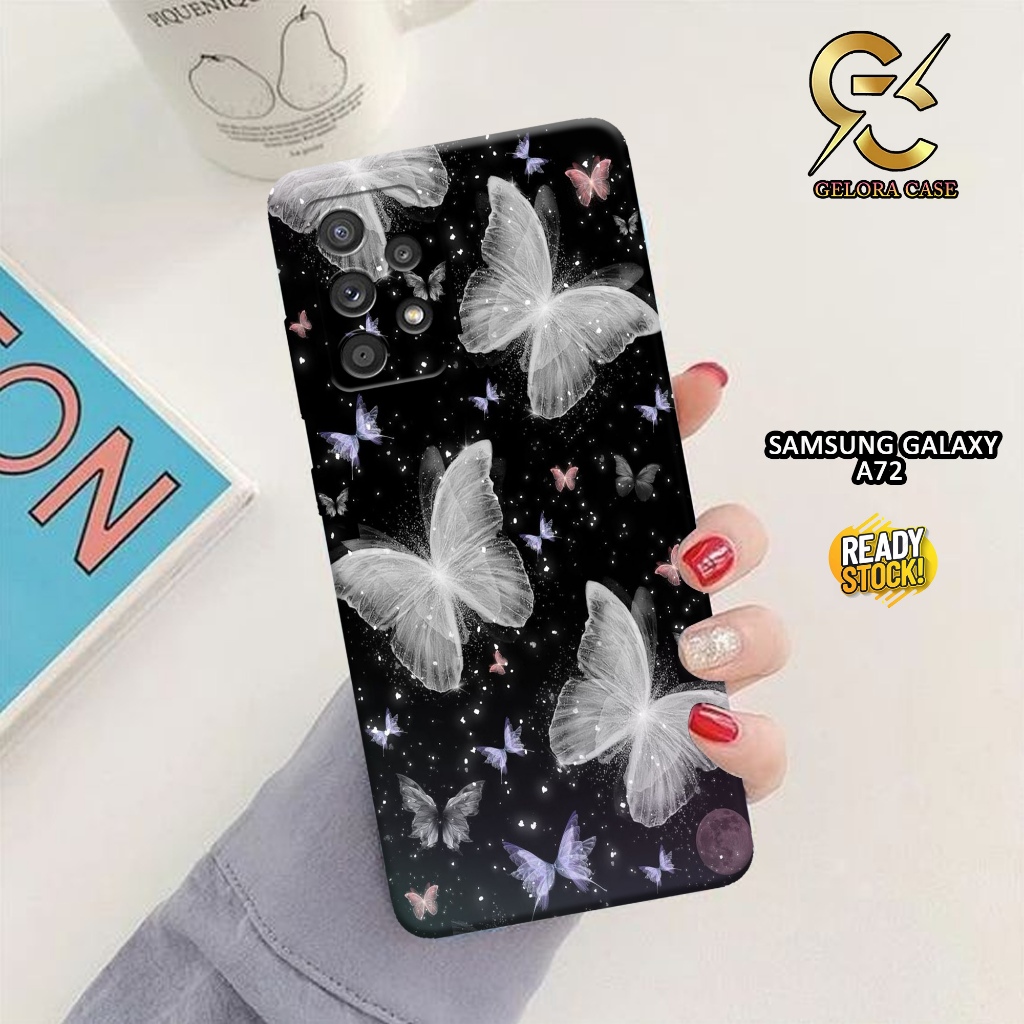 Softcase Samsung Galaxy A72 4G 2021 - geloracase - Casing  Samsung Galaxy A72 4G 2021 - Motif case k