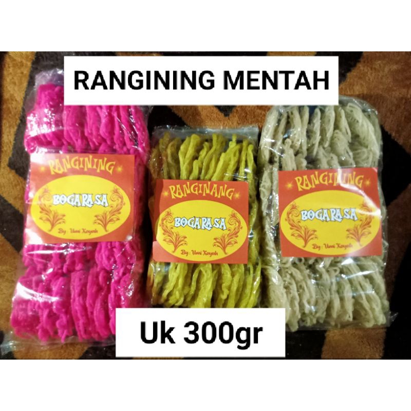 

RANGINING MENTAH UK 300gr Renyah d Mulut bikin Ketagihan