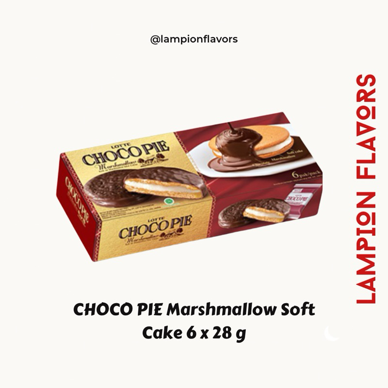 

CHOCO PIE Marshmallow Soft Cake 6 x 28 g