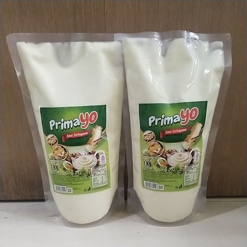 

Mayonaise Primayo hijau 1kg | Salad Dressing