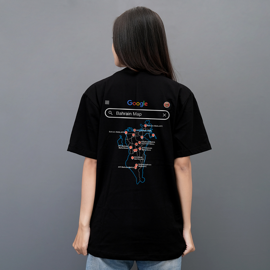 Kepswell Kaos Map Wasit Bahrain Bola Timnas- Cotton Combed 24s Unisex