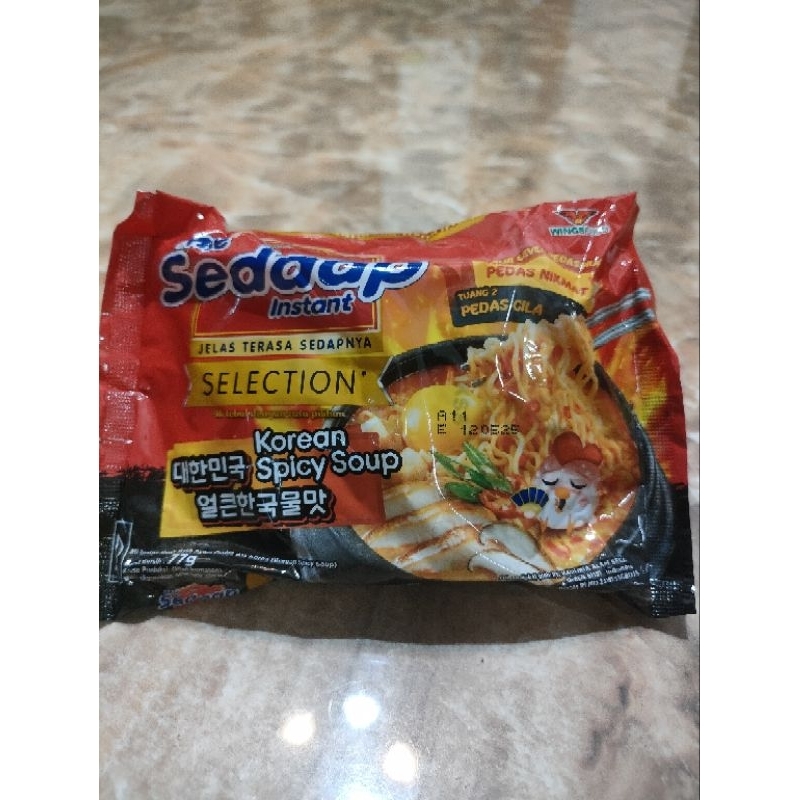 

Mie sedaap korean spicy soup 77g