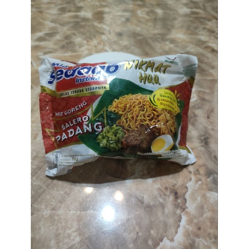 

Mie sedaap salero padang