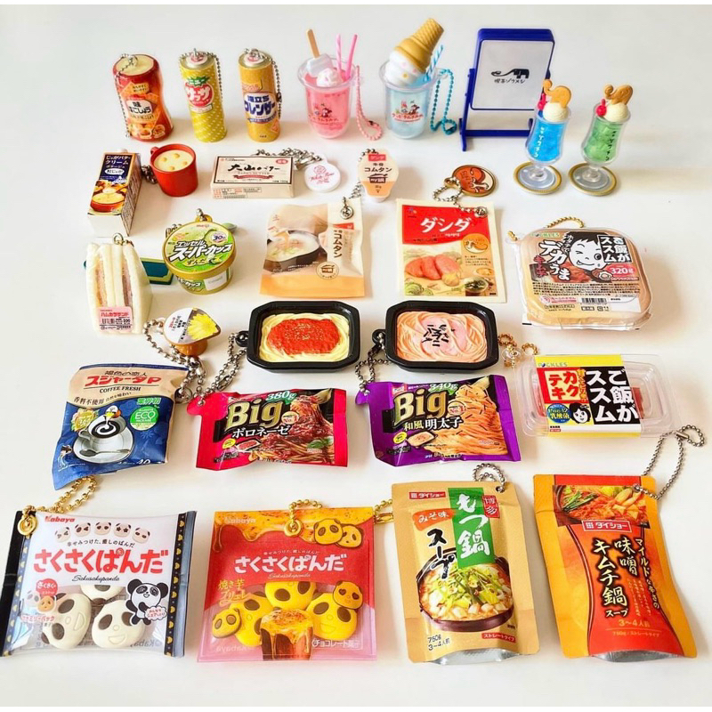 Coles Little Shop Mini Brands Various Assorted Food Gotochi Gashapon Japan Gacha Trinkets Monchhichi