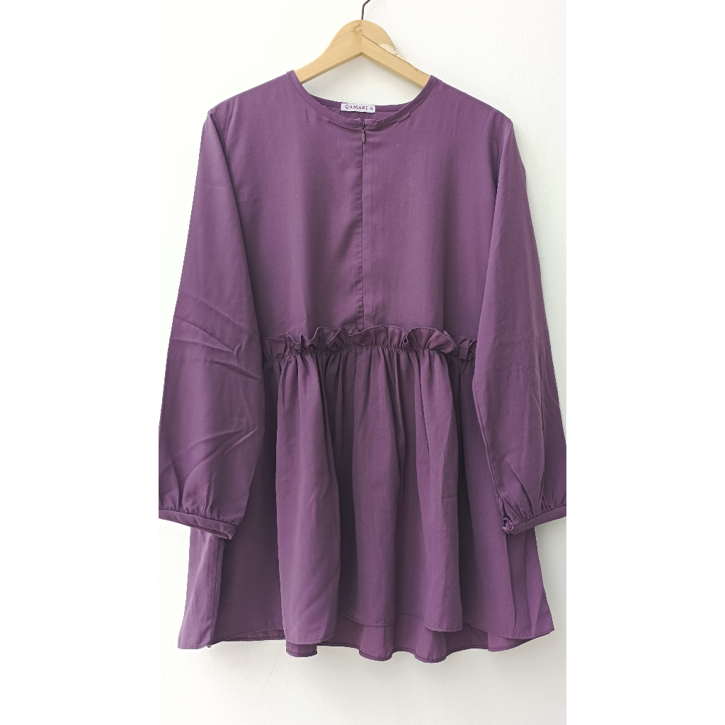 [PRELOVED] Qamari Blouse Wanita Ungu