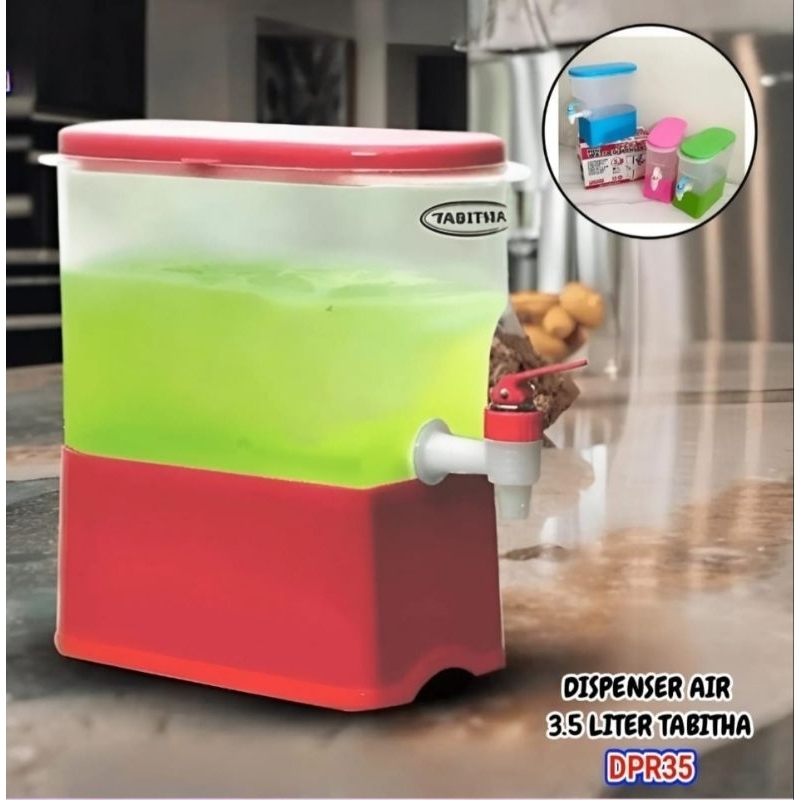 DISPENSER AIR 3,5 LITER TABITHA TEMPAT MINUM TEKO AIR MINUM