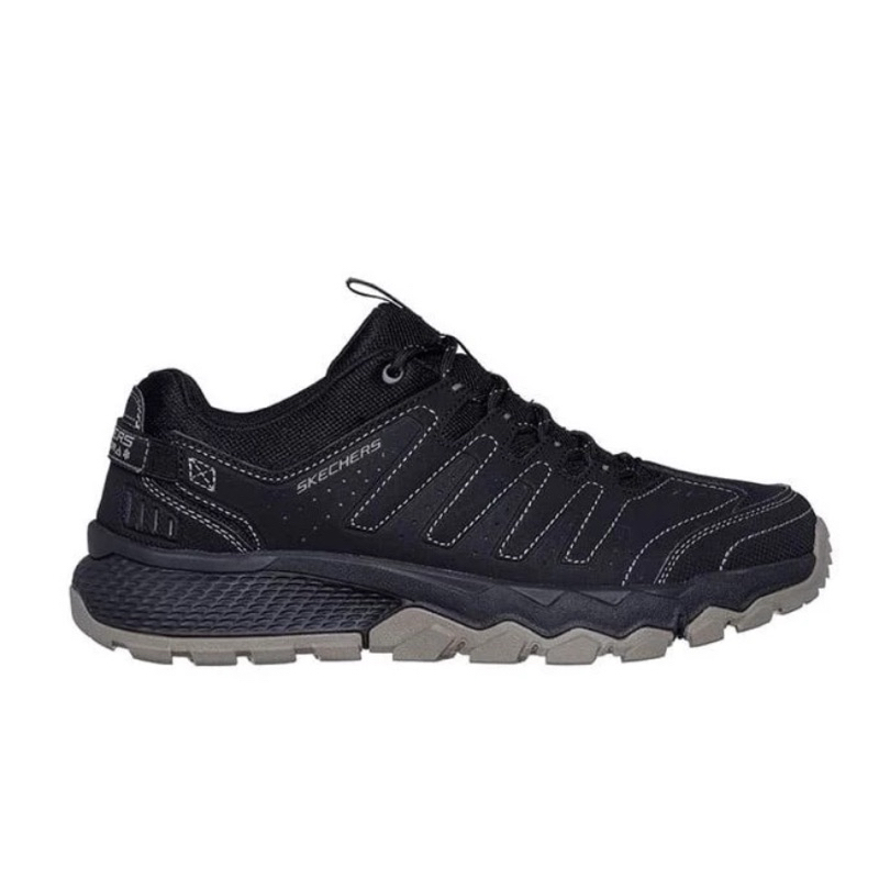 Sepatu Sneakers Pria Skechers Traill Outdoor Dynamite AT Black Origin