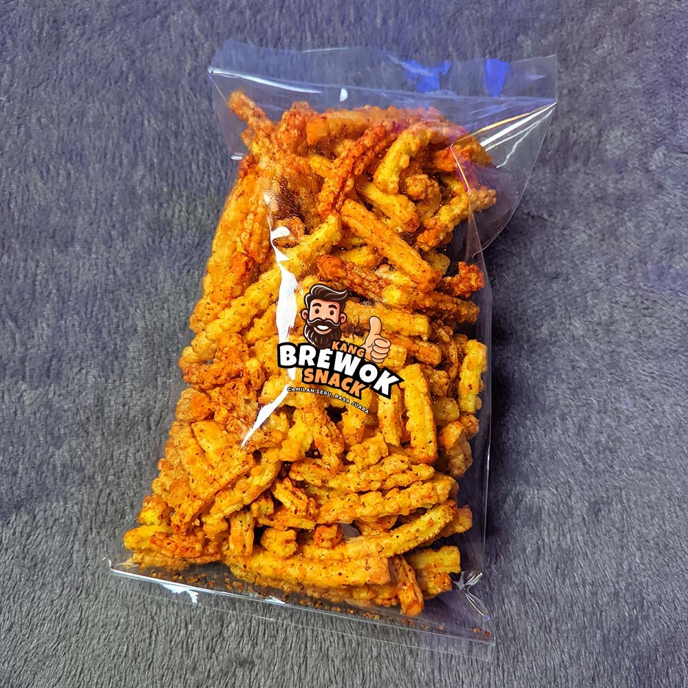 

Kerupuk Akar Pedas Renyah Ukuran 45gr, 100gr, dan 180gr – Camilan Lezat dengan Sensasi Pedas!