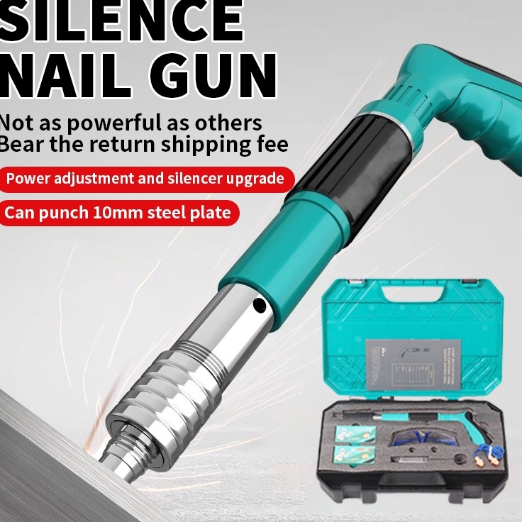Paling Puas  Nail Gun 72mm Rivet Gun Tufting Nail Gun Concrete Wall Gun Pipe Clam nail gun Steel Riv