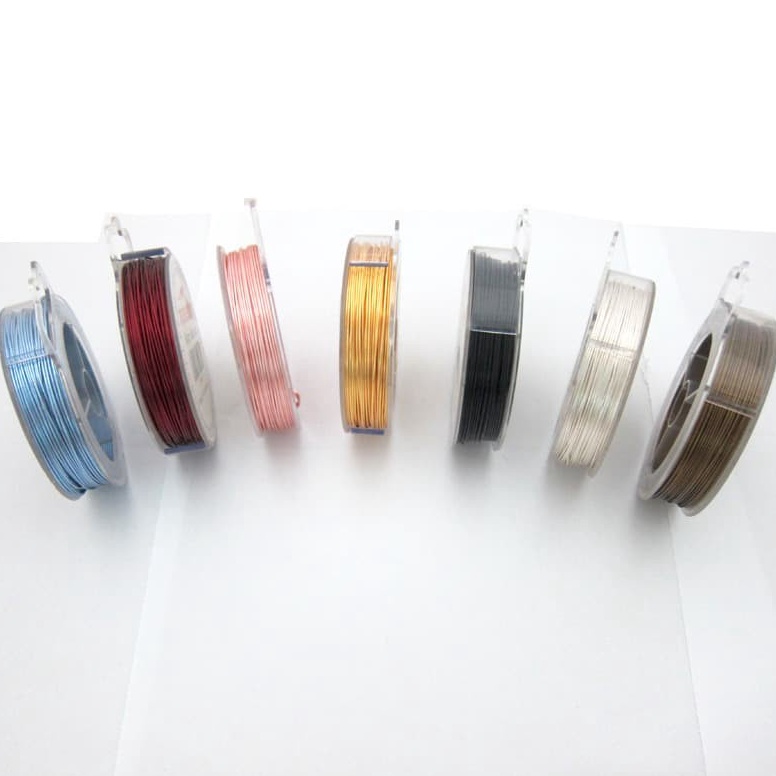 

KODE L8U7 Wire Craft Kawat tembaga ukuran 1 mm Telebit Wire 1 Gram