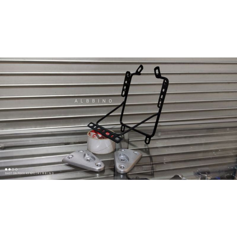 Bracket VERZA MEGAPRO MONO CB150R lama breket lampu depan headlamp bulat 7inch