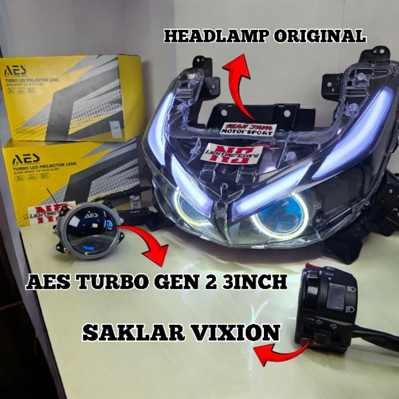 BILED AES TURBO GEN 2 3 INCH AEROX NEW