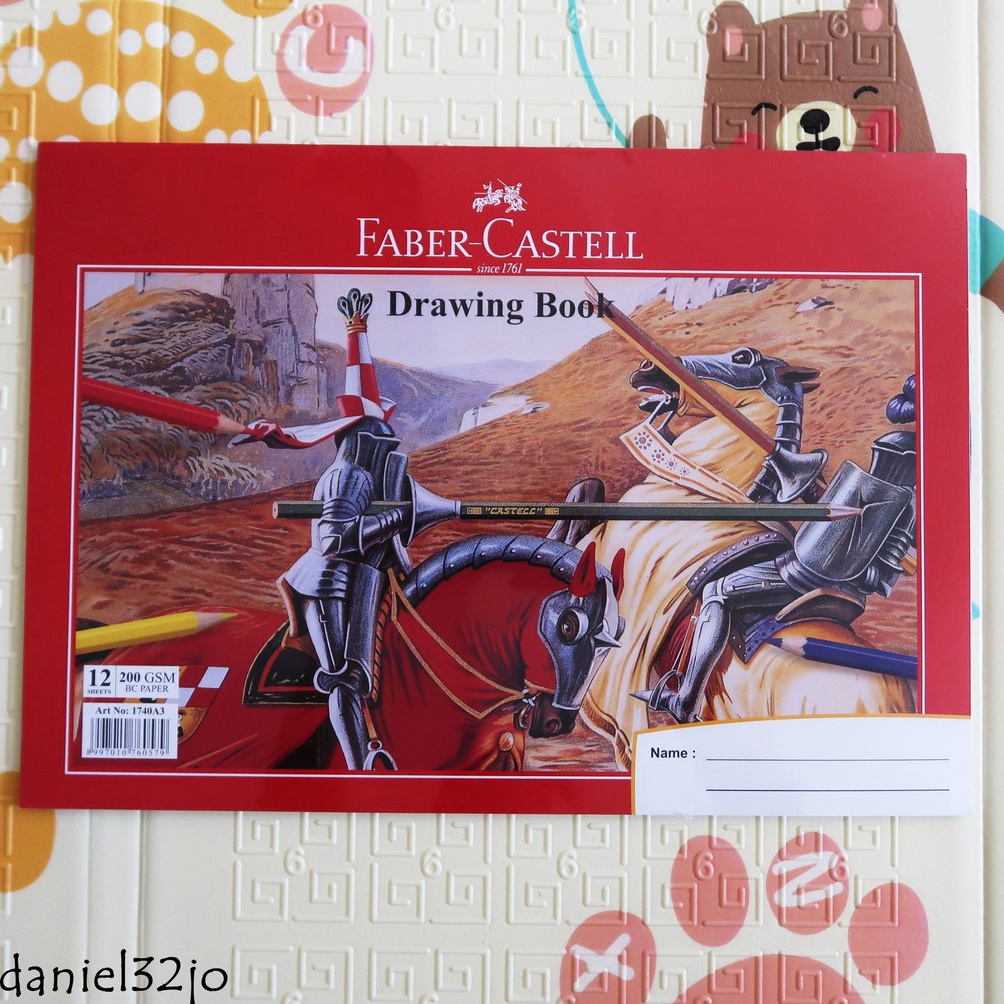 

KODE D1V6 FABER CASTELL A3 DRAWING BOOK