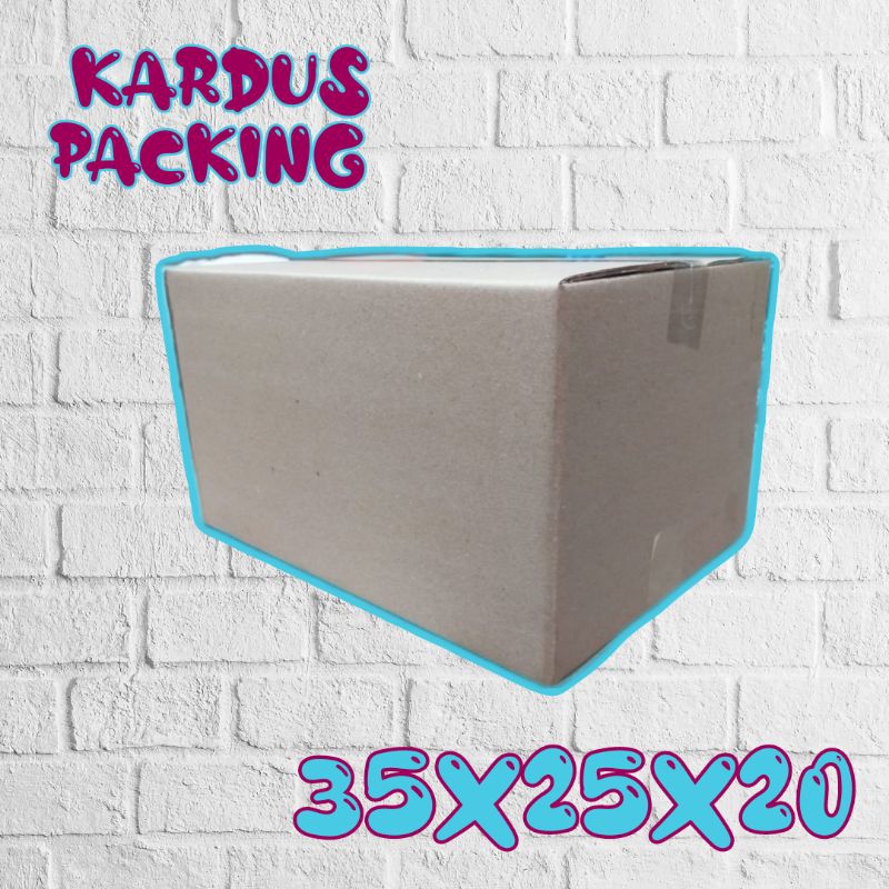 

kardus besar UK 35x25x20 kardus kecil kardus packing