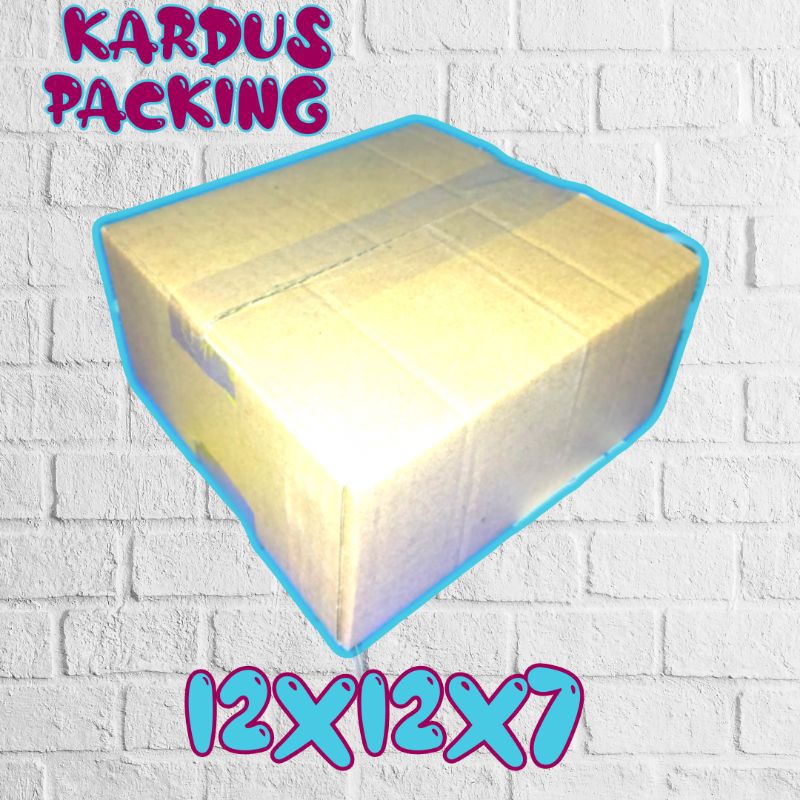 

kardus packing UK 12x12x7 kardus kecil kardus besar