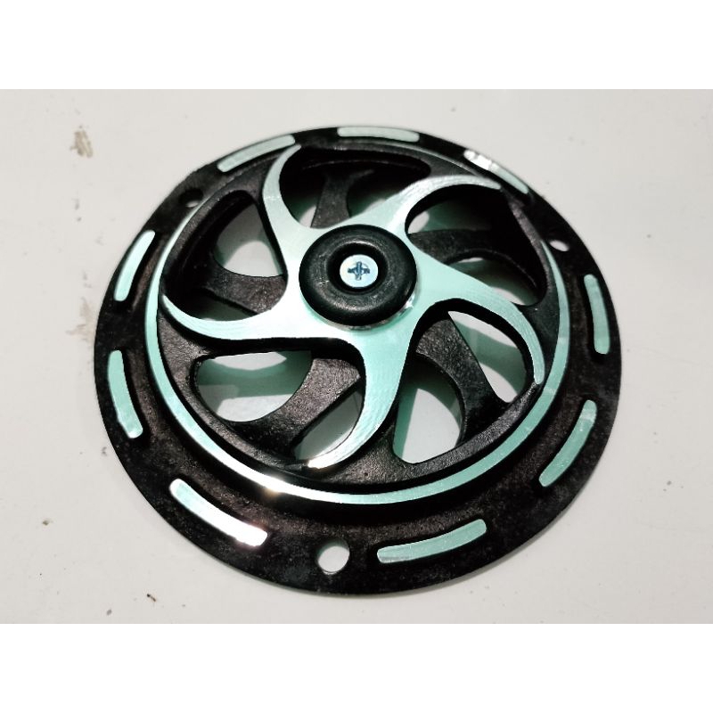 Cover Tutup Kipas Full CnC Motif Bintang Spinner Cover Mesin Motor Universal Matic Nodes Motorcycle