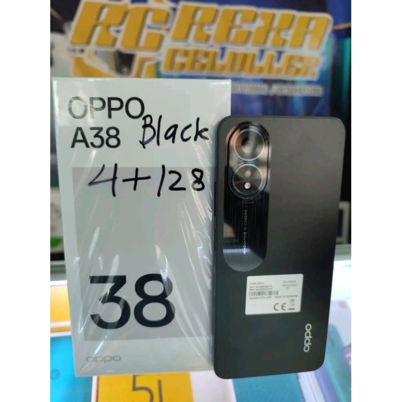 Promo 10.10 sale handphone Oppo a38 second like new resmi original