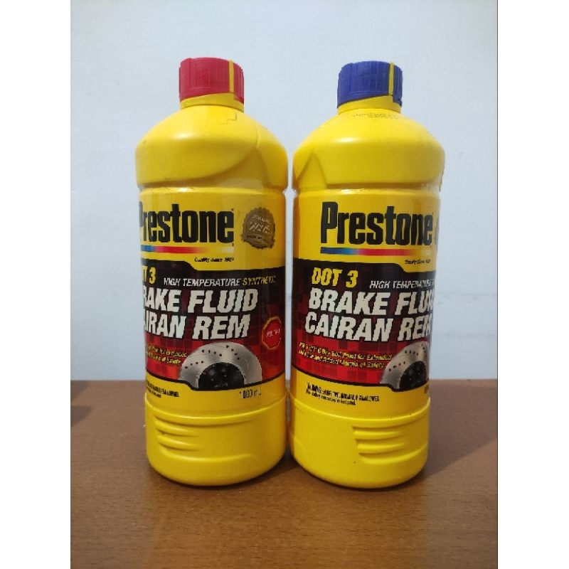Minyak Rem Prestone DOT 3 Brake Fluid 1 Liter / Cairan Rem Prestone DOT 3