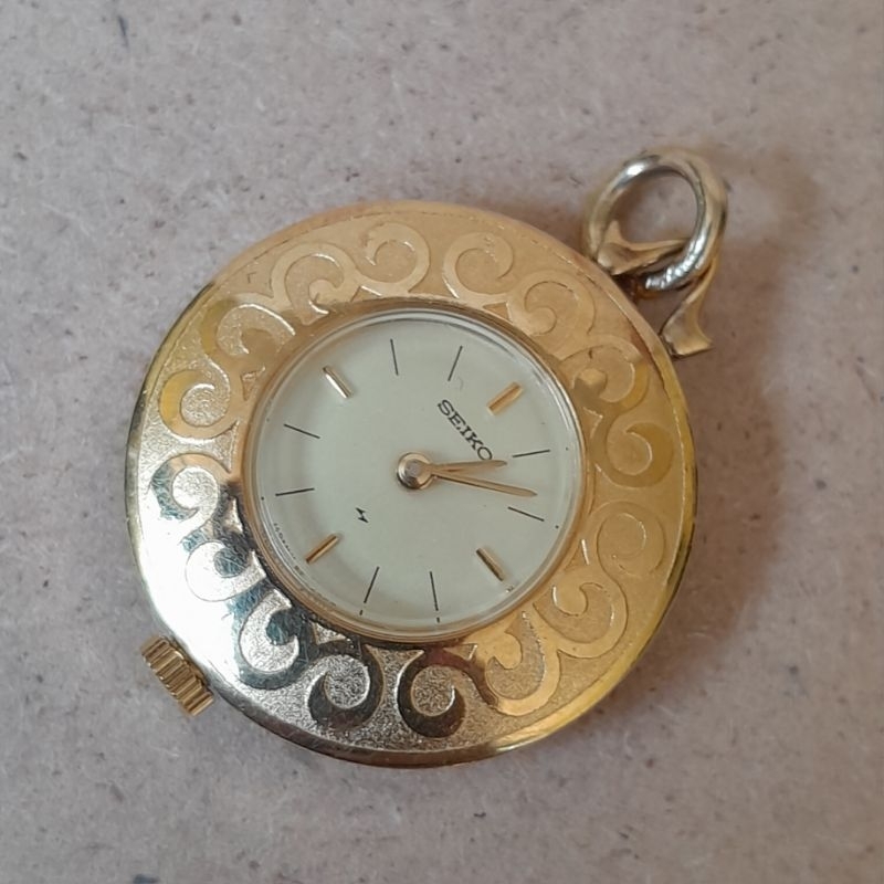 Jam saku / Jam kantong / Pocket watch / Liontin Seiko Manual winding