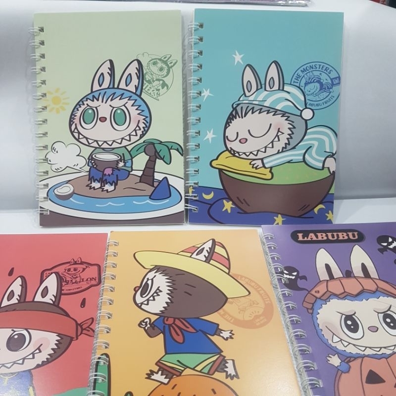 

Notebook Ring A5 Labubu / Buku Catatan Ring A5 Labubu 2540
