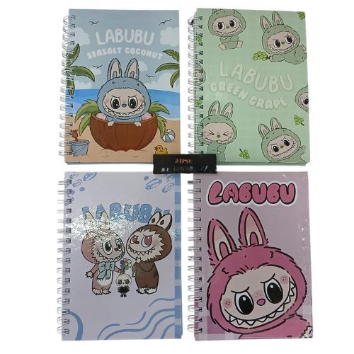 

Notebook Spiral Labubu A5 15x21cm