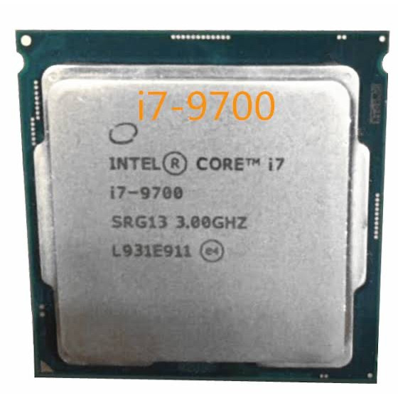 Processor Intel 9700 - Intel Core i7 9700 LGA1151 Gen9