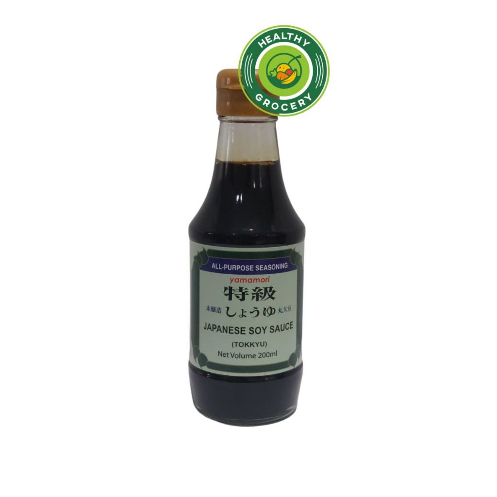 

Yamamori All Purpose Seasoning Japanese Soy Sauce 200ml Kecap Asin PREMIUM IMPORT SAUS SUSHI SAOS