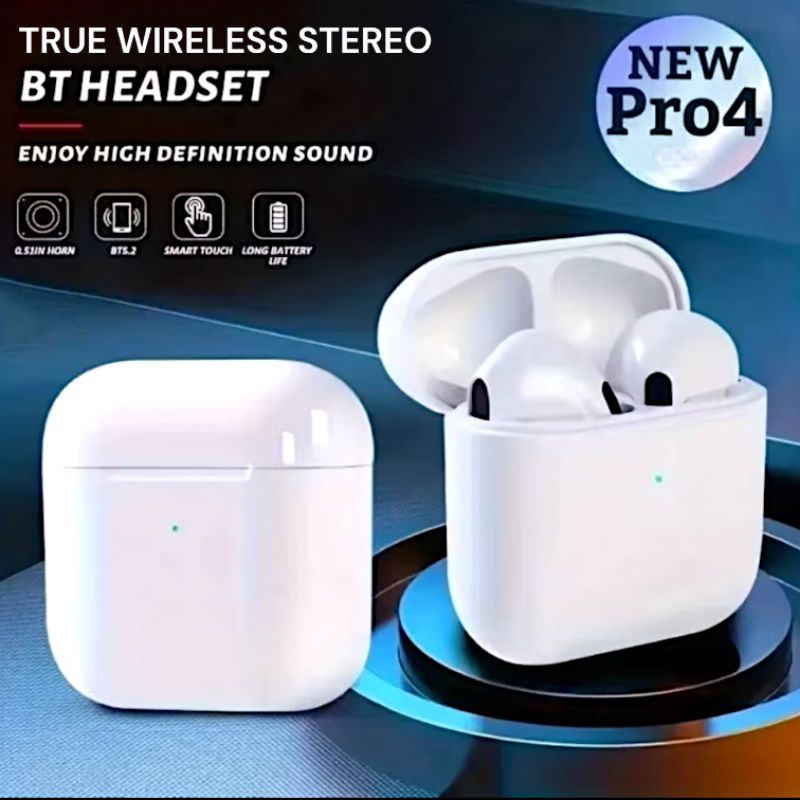 Tws Pro 4 Headset Bluetooth Pro 4 True Wireless Bluetooth Headset