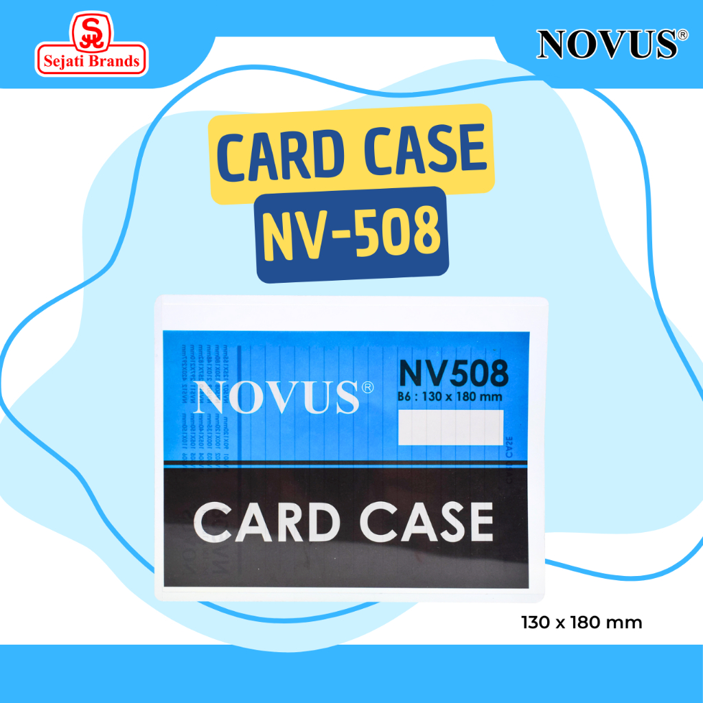 

Novus Card Case/ Kantong ID card/ Plastik Kartu nama Kode NV-508 ukuran (130 x 180 mm)