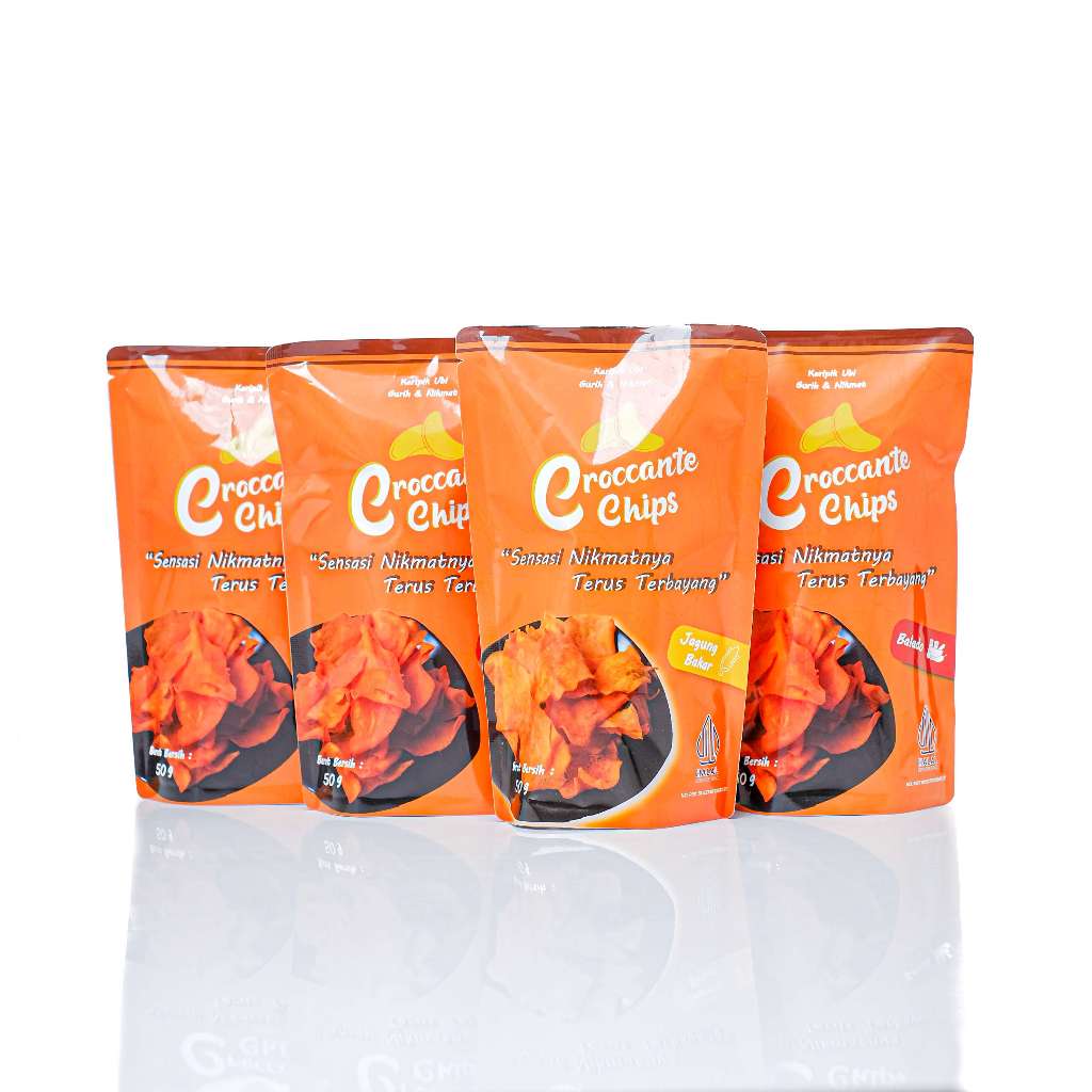 

Croccante Chips Keripik Ubi Promo Paket Special