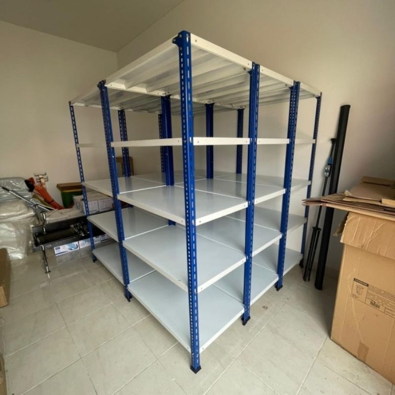 rak besi 60x100x200 ambalan 5 susun