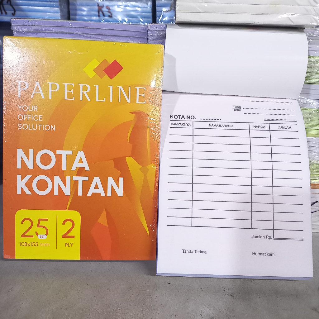 

Nota Kontan Kecil 2 Ply K-2 PAPERLINE ( 10 pcs )