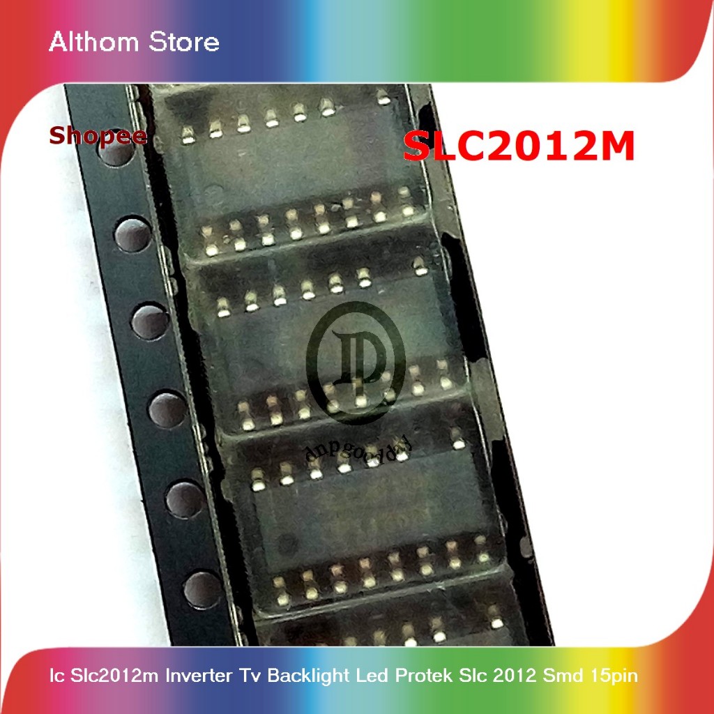 ic slc2012m inverter tv backlight led protek slc 2012 smd 15pin