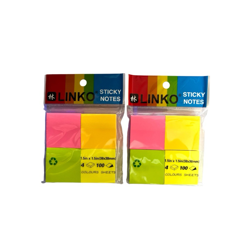 

POST IT ( 38x38mm ) 4 Warna [ SN-112 ] LINKO