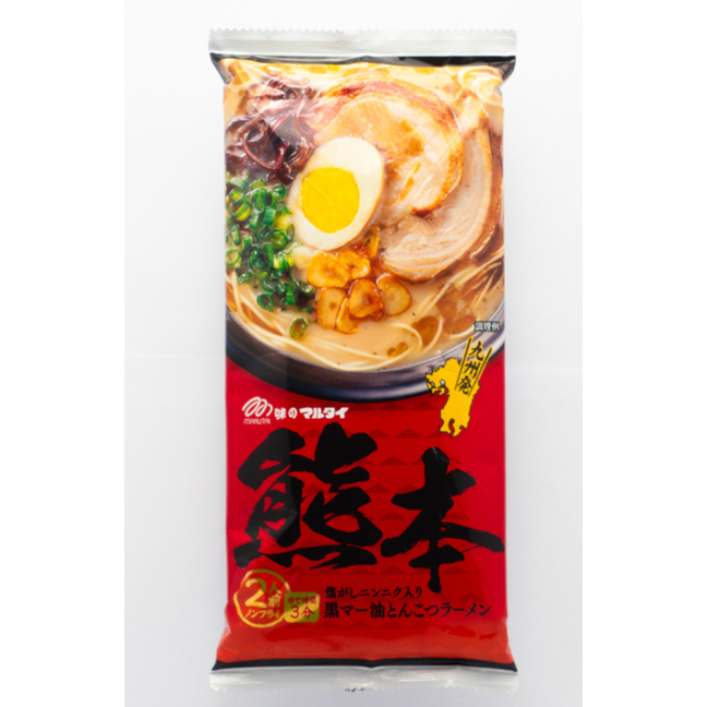 

Marutai Kumamoto Black Chili Oil Tonkotsu Ramen 2 Servings