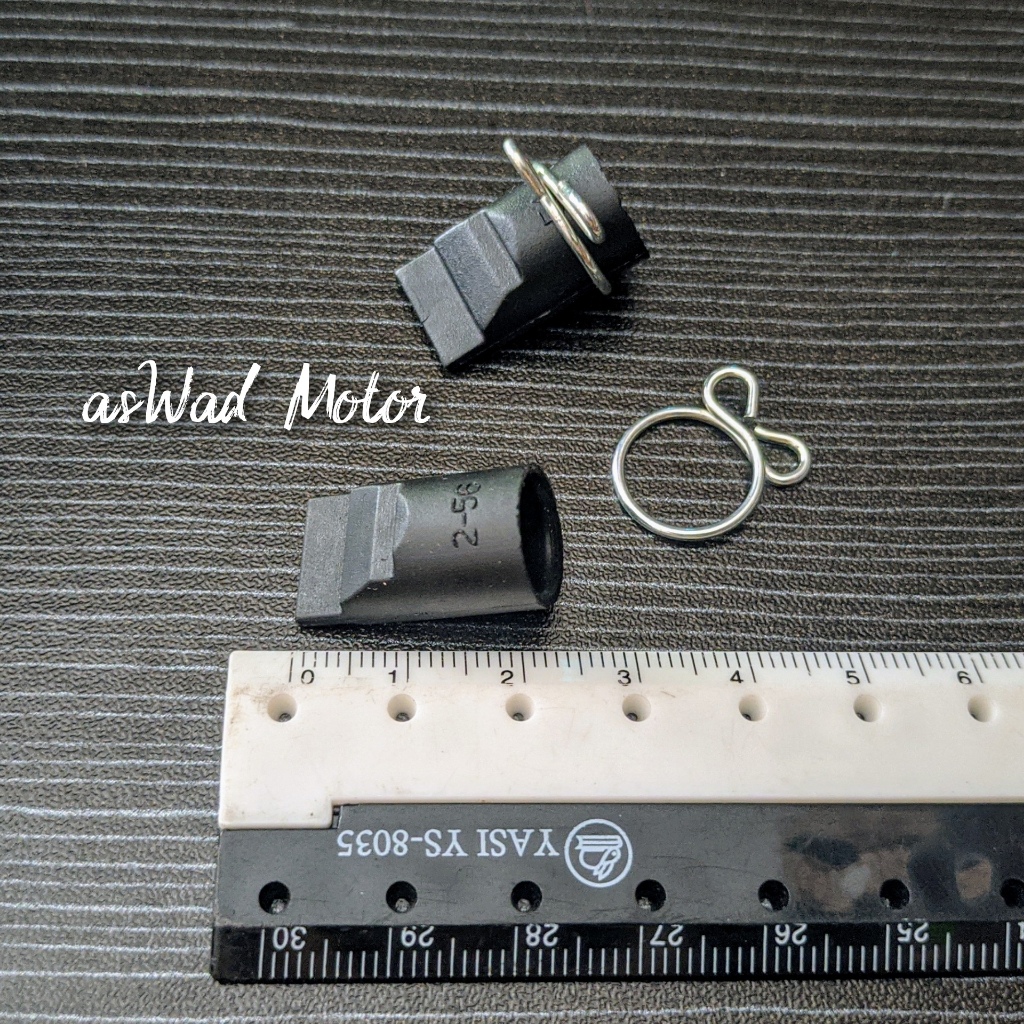 2 pcs Selang Tube Drain CVT+klip Original Vario 125 Beat Scoopy PCX ADV Universal / Selang Pembuanga