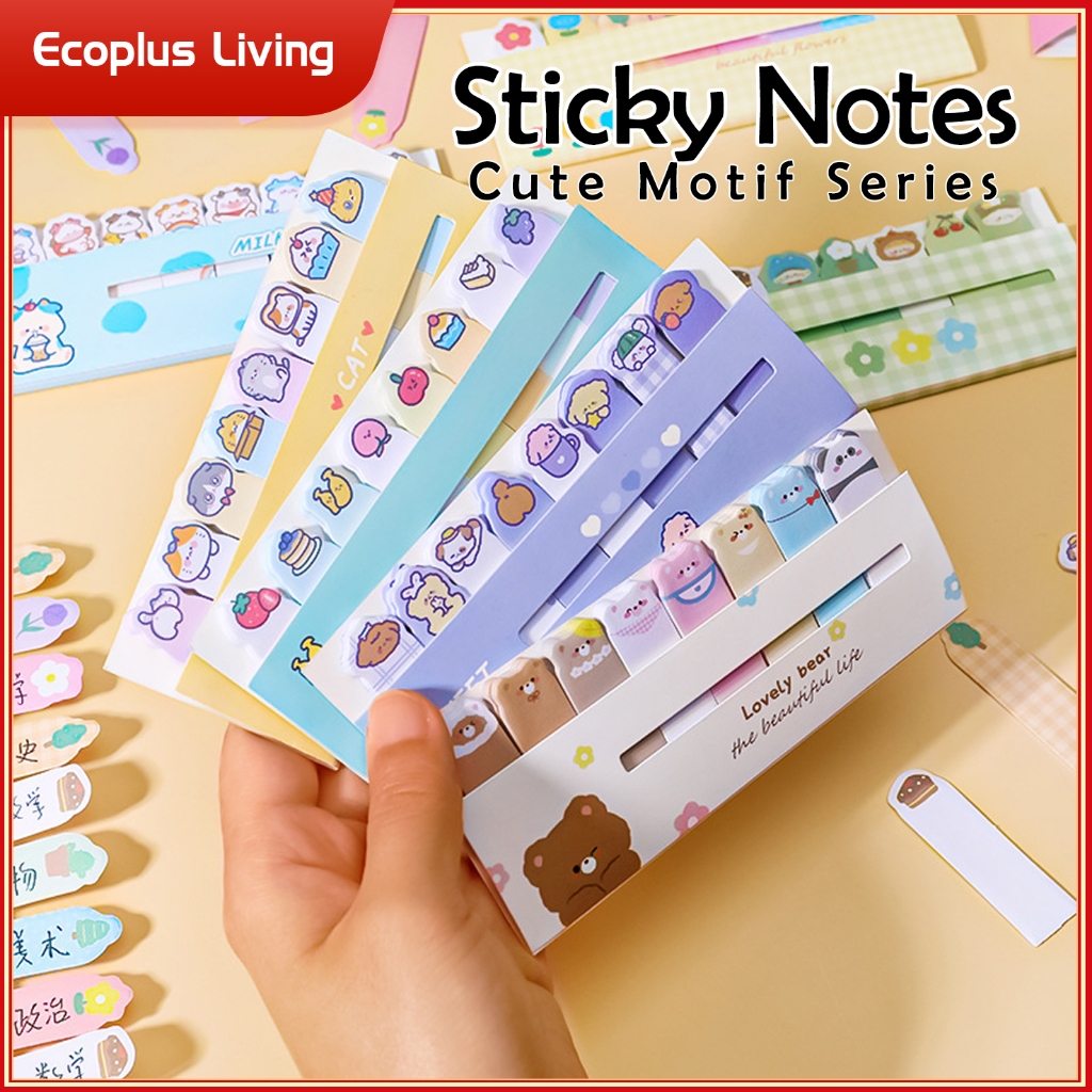 

Sticky Notes Memo Mini Isi 120 Lembar Motif Animal Kartun Hewan Lucu Catatan